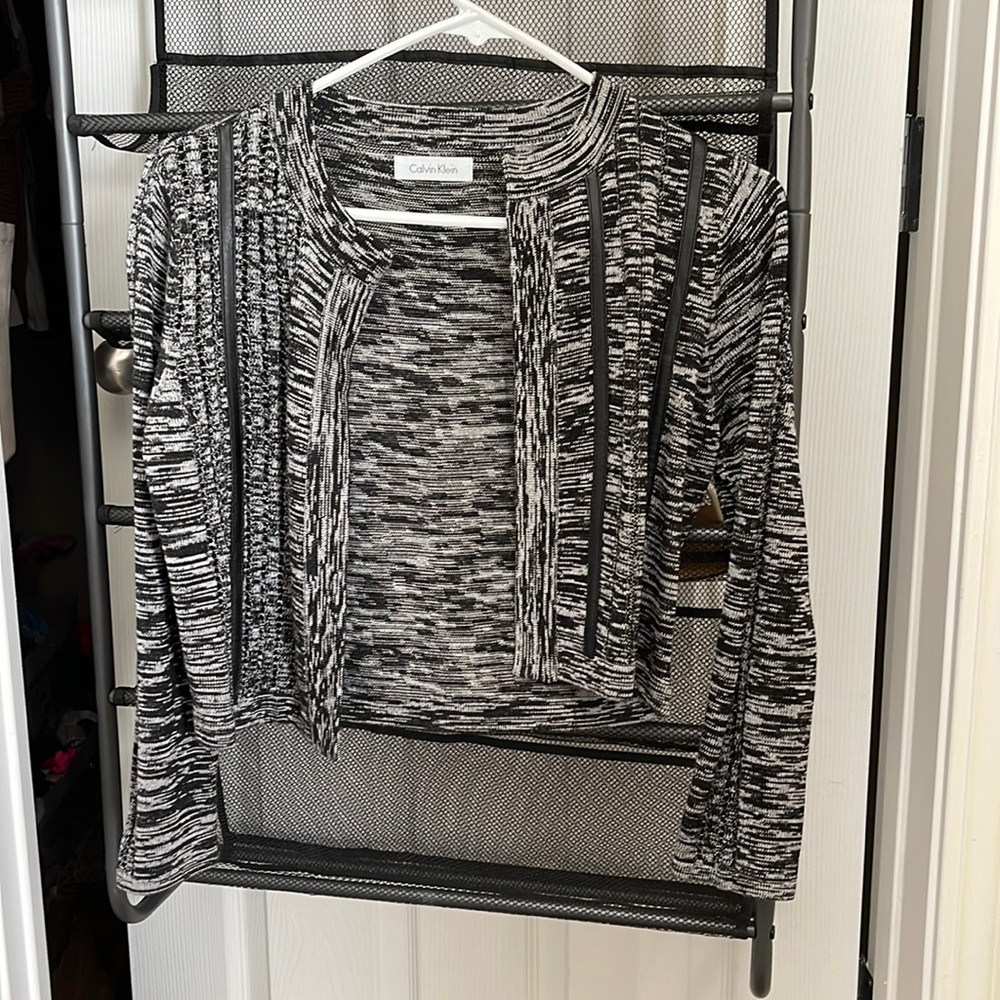Calvin Klein size small dress sweater